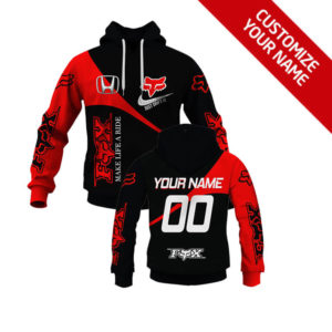 Custom fox racing sales hoodies