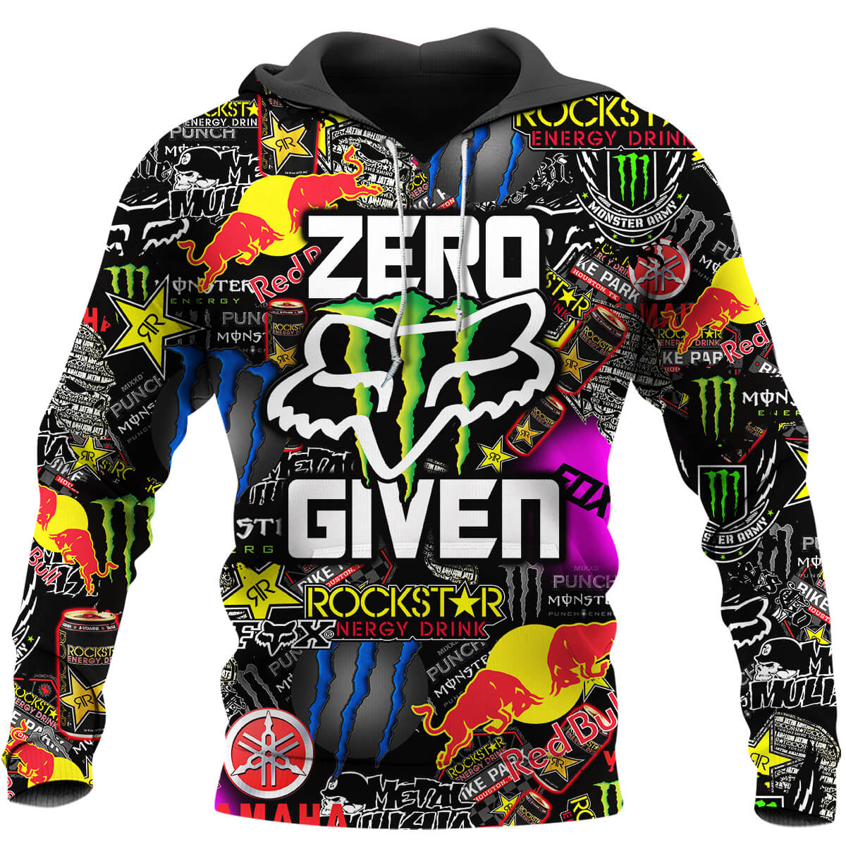 Zero fox given hoodie best sale fox racing